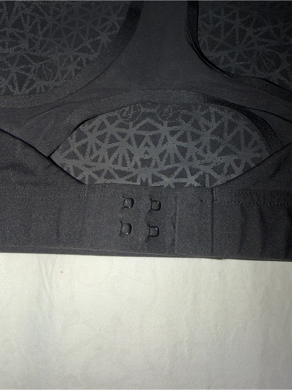 Victoria's Secret Black Racerback Sports Bra with Mesh Back - Picture 5 of 7
